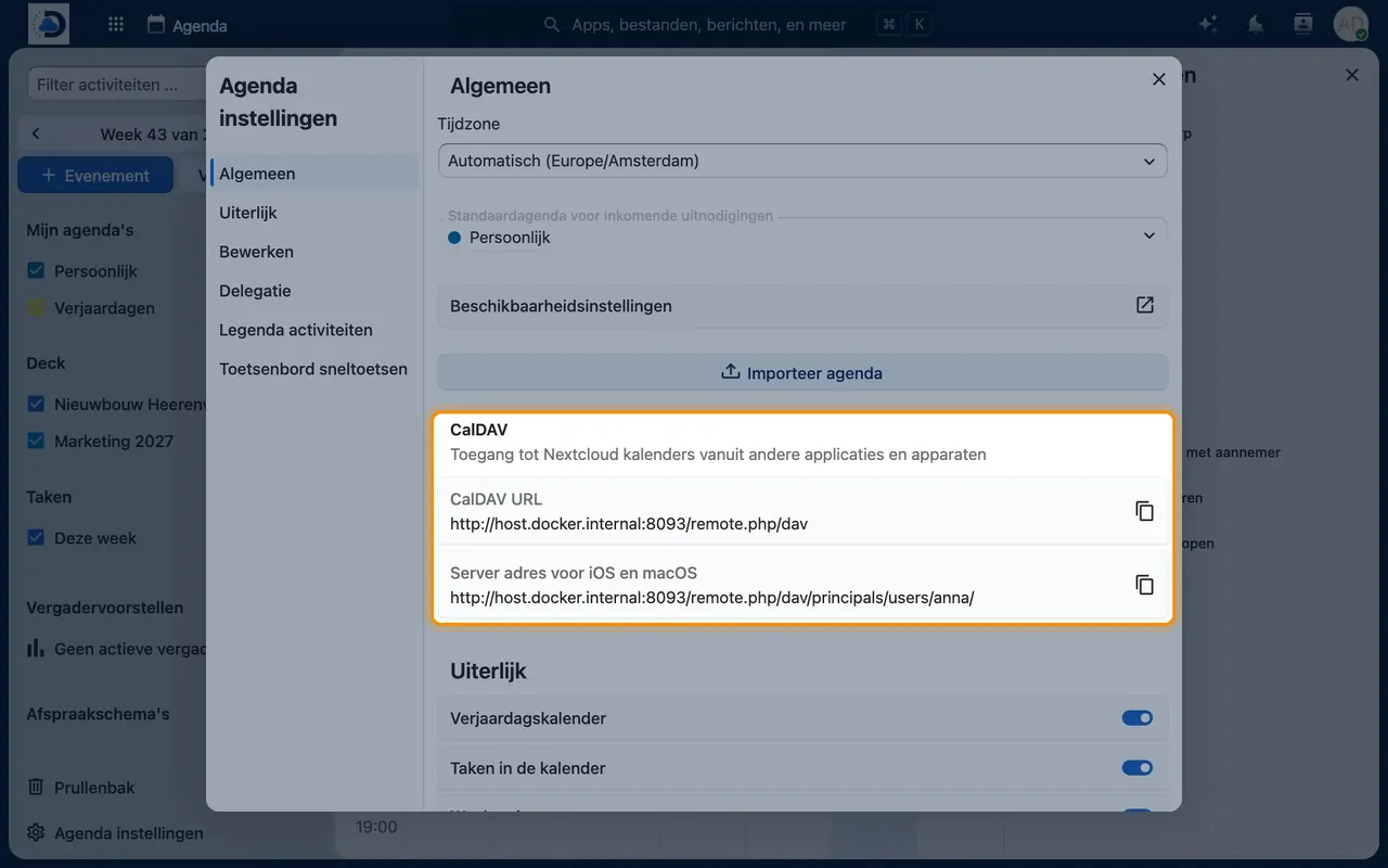 Screenshot in Nextcloud: Link your phone